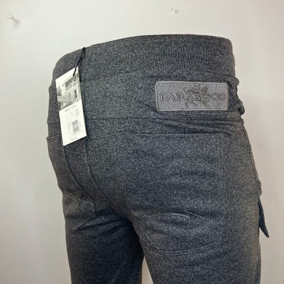 Parasuco Men's 9518KM Charcoal Cargo Shorts - NWT - Picture 3 of 5
